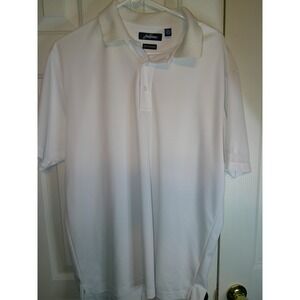 Jack Nicklaus Dry‎ Range Golf Polo Shirt Moisture Wicking White Large